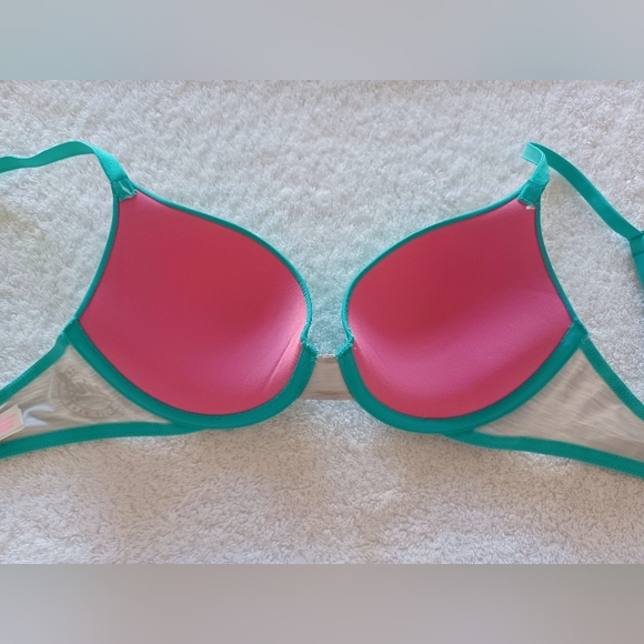 PINK Victoria's Secret Wear Everywhere Push-Up Bra, Size 34B - Picture 15 of 16